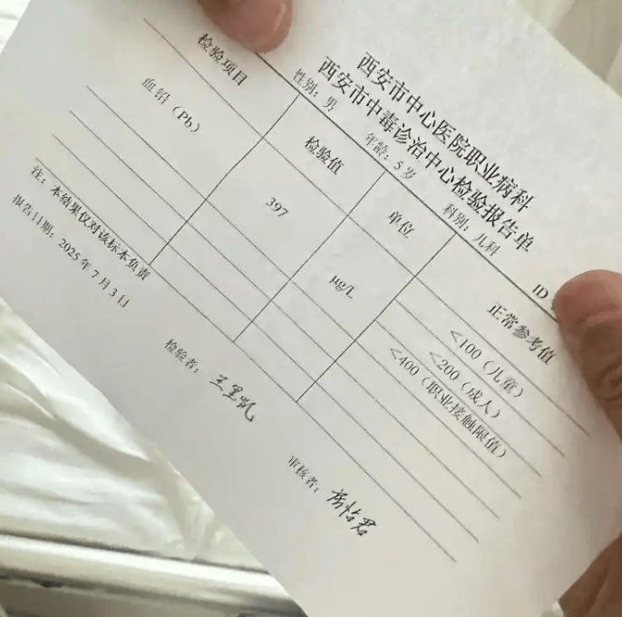 甘肃一幼儿园多人血铅中毒 家长还原事件：孩子掉头发、牙齿变黑